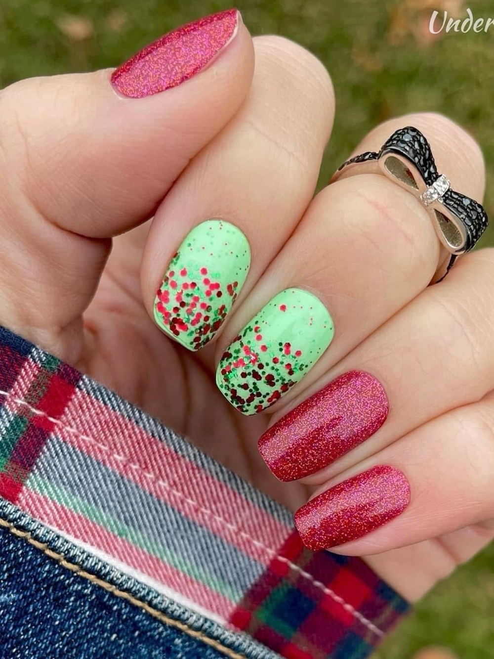 Color Street 💚 GRINCH ❤️ Inspired Combo Nails bundle
